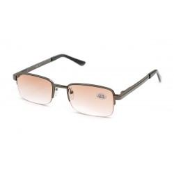 Окуляри для зору затемнені з металевою оправою 1608s-c2 тон.