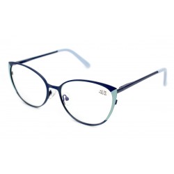 Окуляри для зору жіночі з металевою оправою 320151s-c6 з комп'ютерним захистом