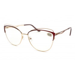 Окуляри для зору жіночі металеві 320171s-c3 з комп'ютерним захистом