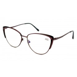 Окуляри для зору жіночі в металевій оправі 320186s-c1 з комп'ютерним захистом