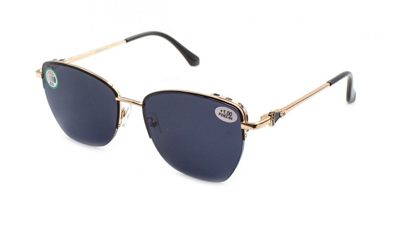 Окуляри для зору в металевій оправі Verse 24017-C1 ФХС Blueblocker