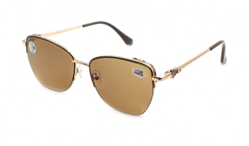 Окуляри для зору в металевій оправі Verse 24017-C2 ФХС Blueblocker