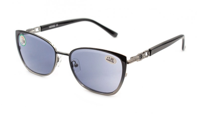 Окуляри для зору в металевій оправі Verse 25006-C1 ФХС Blueblocker