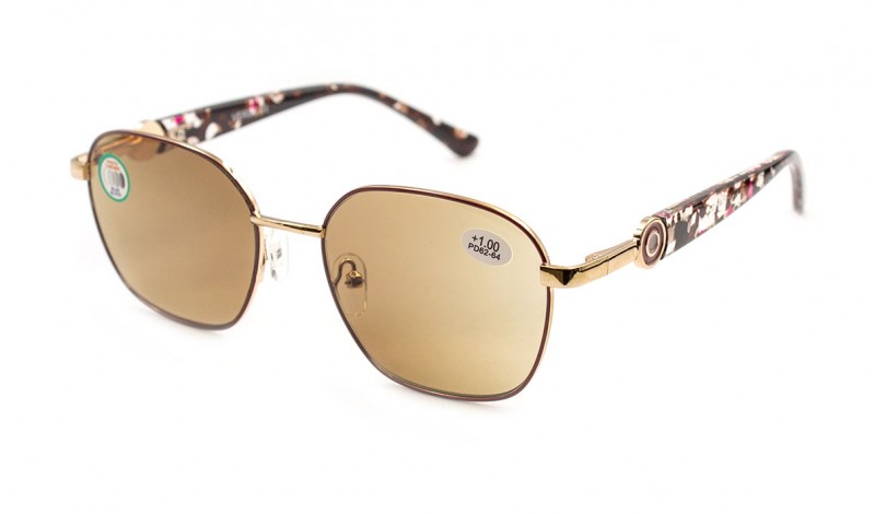 Окуляри для зору в металевій оправі Verse 25012-C2 ФХС Blueblocker