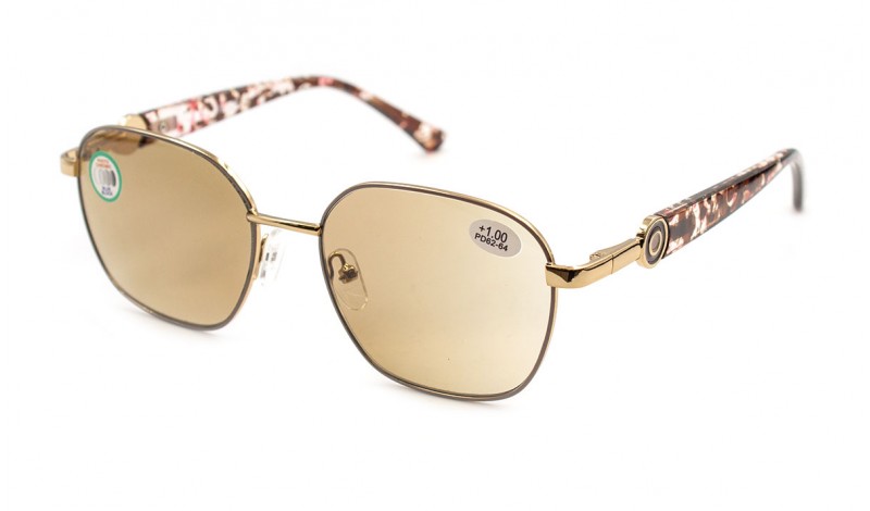 Окуляри для зору в металевій оправі Verse 25012-C3 ФХС Blueblocker