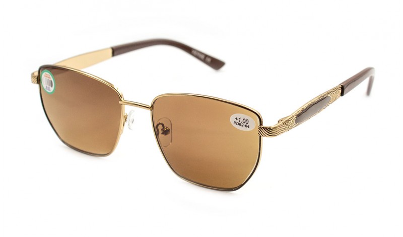 Окуляри для зору в металевій оправі Verse 25014-C2 ФХС Blueblocker