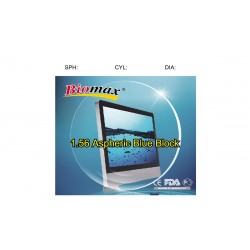 Полімерна астигматична асферична лінза Blueblock. Ind. 1,56 ?70-65 (SPH ±0.0 / CYL ±2.00)