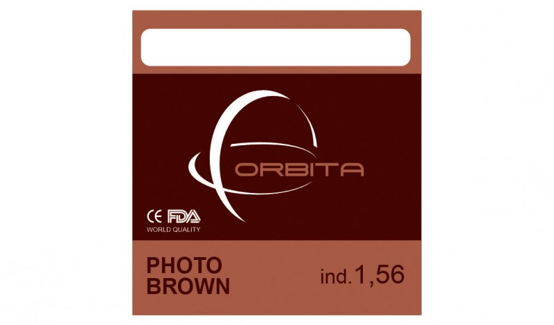 Полімерна фотохромна лінза BIOMAX (корич.) Ind. 1,56 70 (0.0 / +4.0)